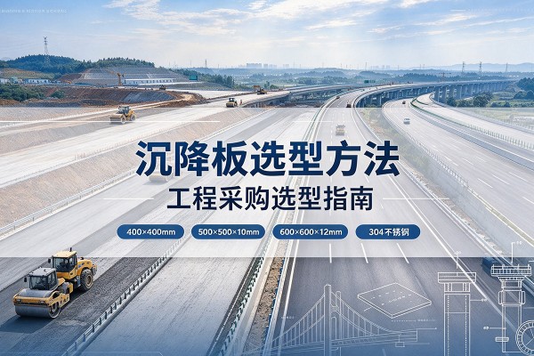 东源沉降板选择方法