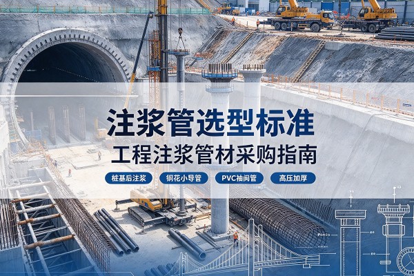 东源注浆管选型标准