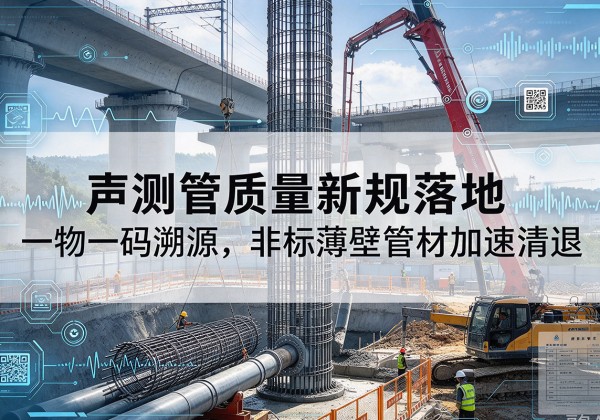 东源声测管质量新规落地，一物一码溯源，非标薄壁管材加速清退